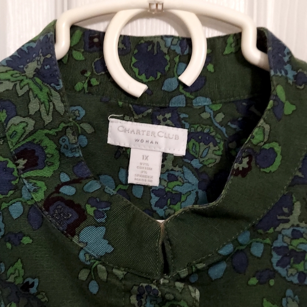 Charter Club Floral Jacket - Picture 6 of 12